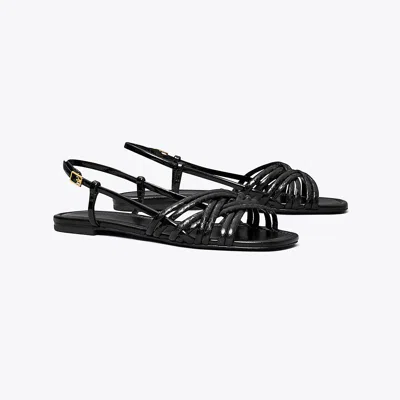 Tory Burch Multi-strap Sandal In Perfect Black/perfect Black/perfec