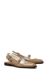 TORY BURCH TORY BURCH MULTIBUCKLE SLINGBACK FLAT