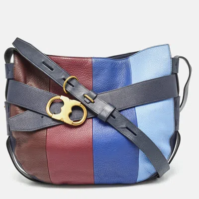 Pre-owned Tory Burch Multicolor Leather Gemini Hobo