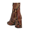 Tory Burch Multi-colored Leather Boots In Brown