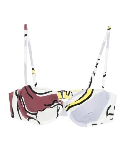 Tory Burch Multi-coloured Printed Bikini In Multi-color