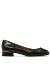 Tory Burch Logo Plaque Block Heel Pumps