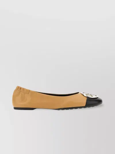 TORY BURCH NAPPA LEATHER BALLERINAS CLAIRE