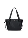 Tory Burch Saint Laurent Cassandre Leather Bucket Bag In Black