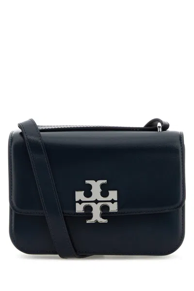 Tory Burch Navy Blue Leather Small Eleanor Crossbody Bag