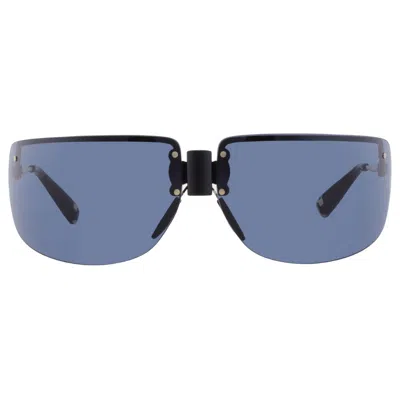 Tory Burch Navy Blue Square Ladies Sunglasses Ty5015m 331080 75