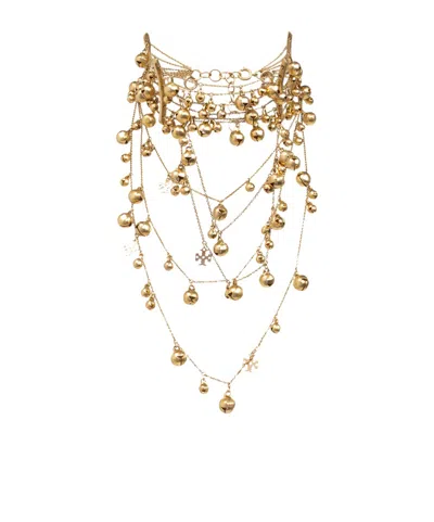 Tory Burch Necklace With Ornaments In Gold