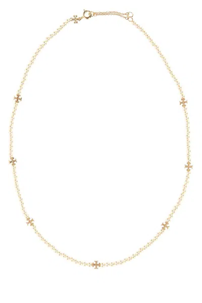 Tory Burch Necklaces In White