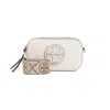 TORY BURCH NEW IVORY WHITE COW LEATHER MILLER MINI BAG