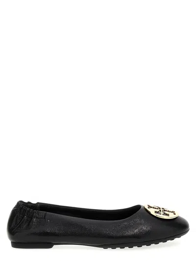 Tory Burch New Logo Flat Shoes Black