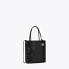 Tory Burch Night Owl Crystal-embellished Mini Tote In Black