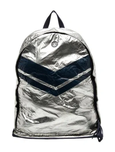 Pre-owned Tory Burch Nylon Backpack In Multicolor