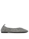 Tory Burch Studs Round Toe Ballerina Shoes Pull Tab