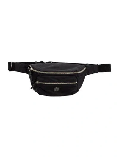 Pre-owned Tory Burch Nylon Belt Bag In Black