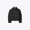 Tory Burch Nylon Down Jacket In Black