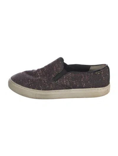 Pre-owned Tory Burch Nylon Espadrilles In Black