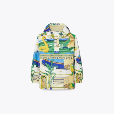 Tory Burch Nylon Half-zip Anorak In Multi