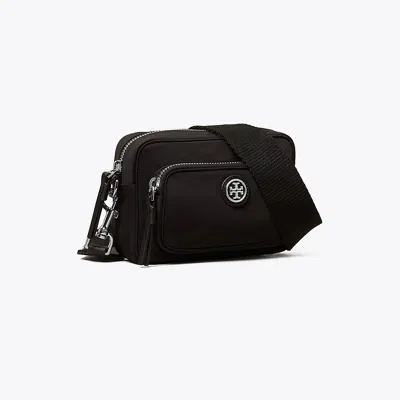 Tory Burch Nylon Mini Crossbody In Black
