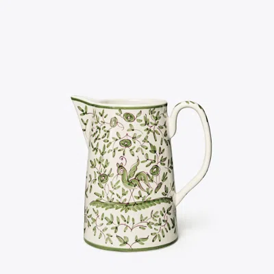Tory Burch Oiseau Pitcher In Green