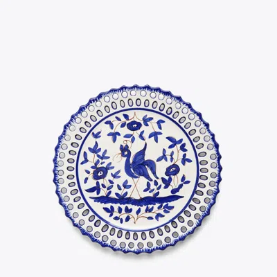 Tory Burch Oiseau Salad Plate, Set Of 4 In Blue