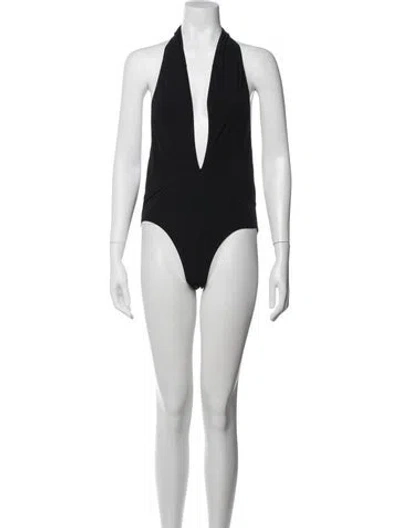 Pre-owned Tory Burch One-piece In Black