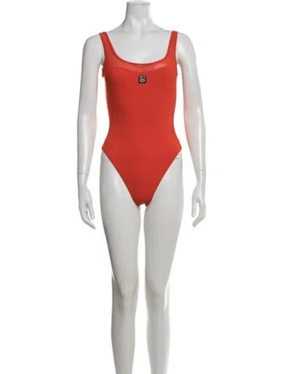 Pre-owned Tory Burch One-piece In Orange