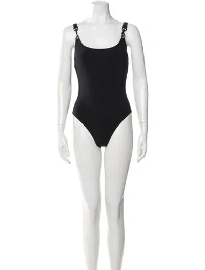 Pre-owned Tory Burch One-piece W/ Tags In Black