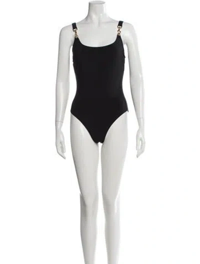 Pre-owned Tory Burch One-piece W/ Tags In Black