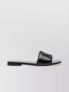 Tory Burch Eleanor Leather Slider Color Black In Black