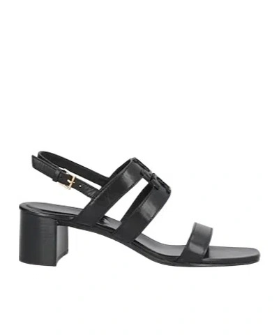 Tory Burch Open-toe Sandals In Black