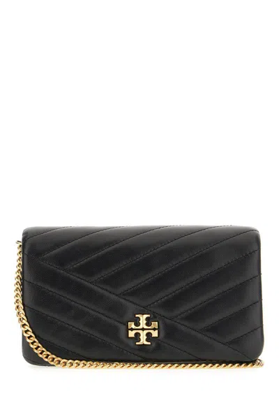 Tory Burch Kira Leather Crossbody Bag In Black