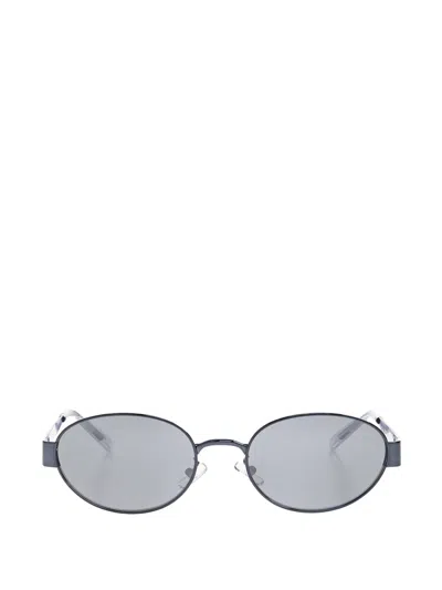 Tory Burch Oval-frame Sunglasses In Gray