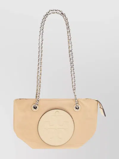 Tory Burch Oval Shape Chain Strap Dual Handles