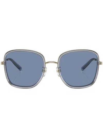 Tory Burch Woman Sunglass Ty6101 In Light Blue