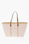 Tory Burch Oversize Perry Tote Bag With Leather Trim