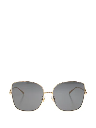 Tory Burch Oversized-frame Sunglasses In Gold