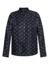 Tory Burch Relaxed Fit Paisley Print High Neck Sweater In Multi