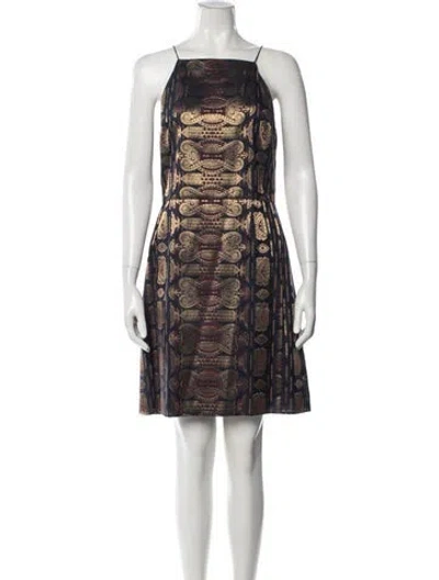 Pre-owned Tory Burch Paisley Print Mini Dress W/ Tags