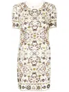 TORY BURCH PAISLEY-PRINT SILK DRESS