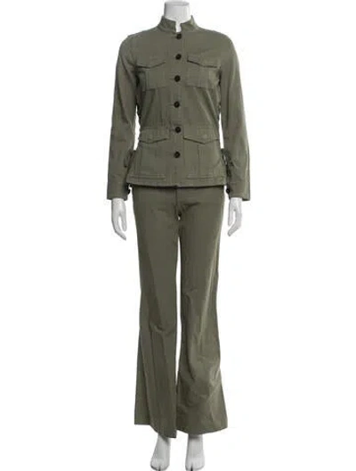 Pre-owned Tory Burch Pant Set In Green