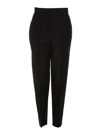 Tory Burch High-rise Trousers In Black