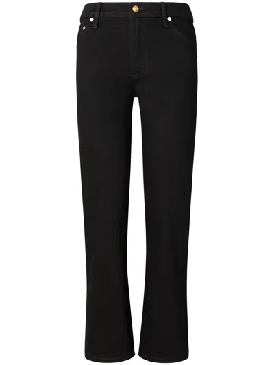 Tory Burch Black Kick Flare Jeans