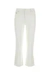 Tory Burch Stretch Denim Jeans In White
