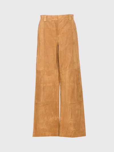 Tory Burch Pants Woman  In Brown