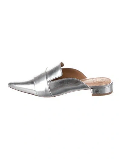 Pre-owned Tory Burch Patent Leather Mules