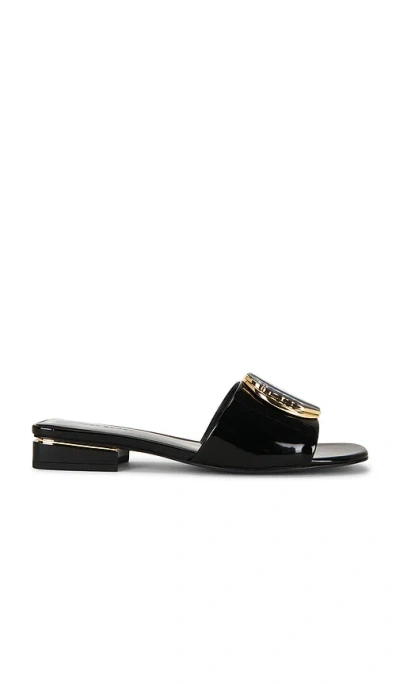 Tory Burch Patos Heeled Slides In Black