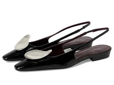 Tory Burch Patos Slingback Flat In Black