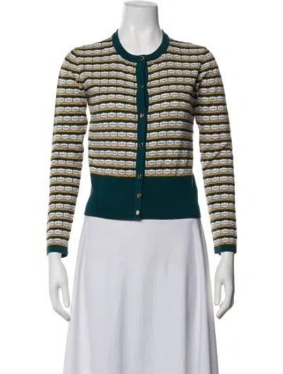 Pre-owned Tory Burch Patterned Jacket In Multicolor