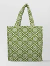 Tory Burch Patterned Tote Bag Handles In Green