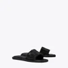 Tory Burch Pavé Double T Burch Slide In Black